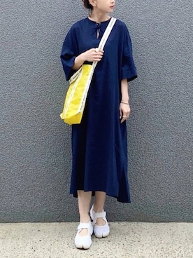 「Ungrid（アングリッド）のアイテム（ピアス（両耳用））」を使った、SIZUさん（レディース・156cm）の春コーディネート