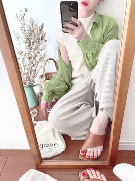 SIZUさん（レディース・156cm）の春コーディネート