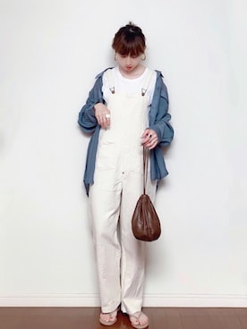 「TKEES（ティキーズ）の＜TKEES（ティキーズ）＞ トング サンダル◆（サンダル）」を使った、SIZUさん（レディース・156cm）の春コーディネート
