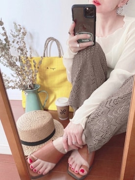 SIZUさん（レディース・156cm）の春コーディネート