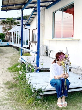 SIZUさん（レディース・156cm）の夏コーディネート