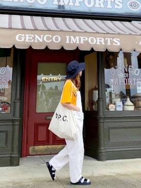 SIZUさん（レディース・156cm）の夏コーディネート