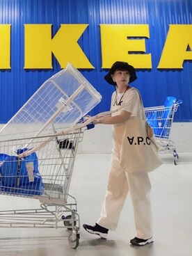 SIZUさん（レディース・156cm）の夏コーディネート