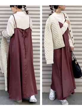 SIZUさん（レディース・156cm）の秋コーディネート