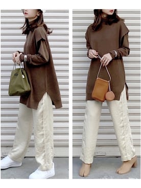 SIZUさん（レディース・156cm）の秋コーディネート