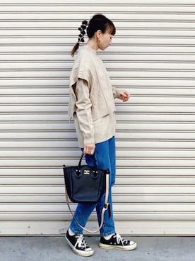 ニットベスト のレディースコーディネート一覧 Wear