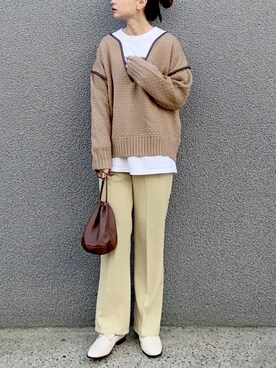 SIZUさん（レディース・156cm）の冬コーディネート