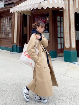 「Lepidos（レピドス）のアイテム」を使った、SIZUさん（レディース・156cm）の春コーディネート