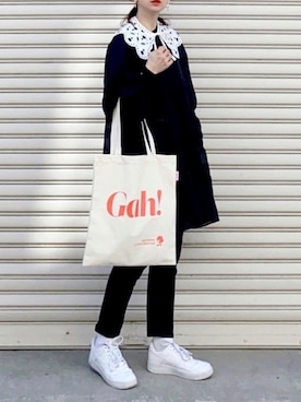 「Lepidos（レピドス）のアイテム」を使った、SIZUさん（レディース・156cm）の春コーディネート