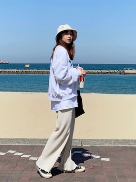 SIZUさん（レディース・156cm）の春コーディネート