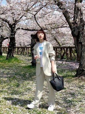 SIZUさん(レディース・156cm)の春コーディネート
