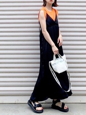 SIZUさん（レディース・156cm）の夏コーディネート