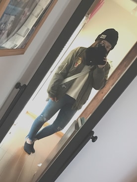 yunさん（レディース・151cm）の冬コーディネート