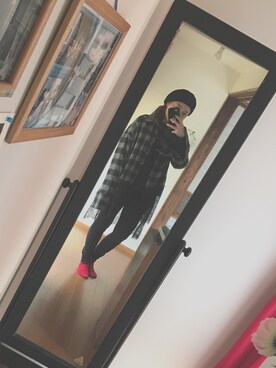 yunさん（レディース・152cm）の春コーディネート