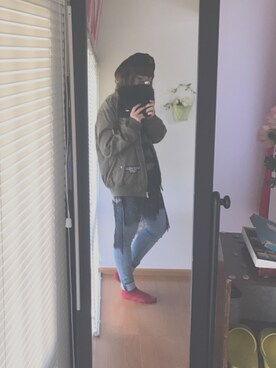 yunさん（レディース・151cm）の冬コーディネート