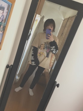 「SON OF THE CHEESE（サノバチーズ）のアイテム」を使った、yunさん（レディース・151cm）の春コーディネート