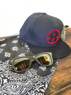 「BLACK SCALE（ブラックスケール）のアイテム（帽子）」を使った、Toshiki Yoshimuraさん（メンズ・174cm）の春コーディネート