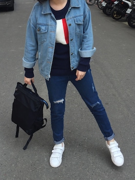 YHANさん（レディース・156cm）の春コーディネート