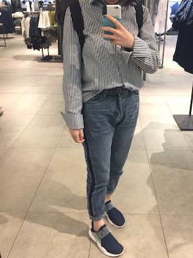 YHANさん（レディース・156cm）の春コーディネート