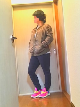 むつなちゃん🐶さん（レディース・154cm）の春コーディネート