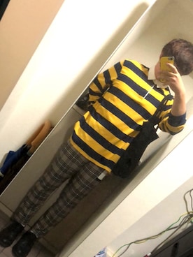 「ハロウィン」｜「アイテム（アナログ腕時計）」を使った、ノラさん（メンズ・170cm）の秋コーディネート