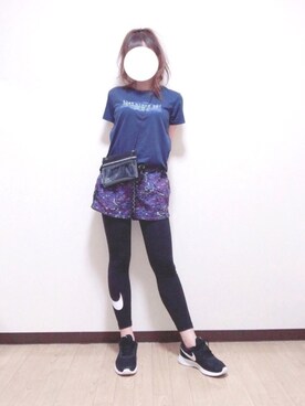 レギンス スパッツを使った フェススタイル の人気ファッションコーディネート Wear