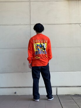 「VIRGIL NORMAL（ヴァージルノーマル）のアイテム」を使った、tomoyaさん（メンズ・166cm）の秋コーディネート