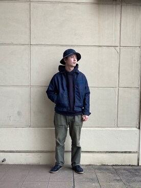 Schott インディゴ バーズアイ ジャケット INDIGO BIRDS EYE JACKET／インディゴ バースアイ ジャケット