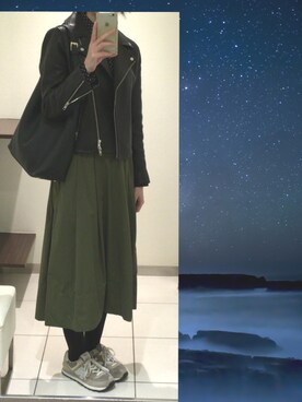 福太郎さん（レディース・164cm）の秋コーディネート