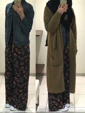 福太郎さん（レディース・164cm）の秋コーディネート