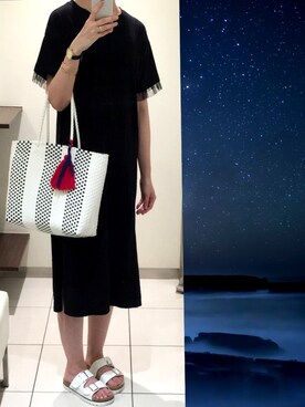 福太郎さん（レディース・164cm）の夏コーディネート