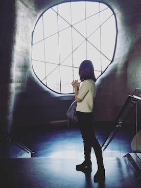 「art museum」｜能屈能伸的薯条小姐さん（レディース・163cm）の冬コーディネート
