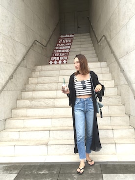 「SLY（スライ）のアイテム（トップス、その他）」を使った、momo_xoxo.babyさん（レディース・170cm）の秋コーディネート