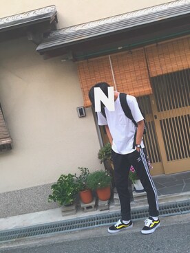 のっちさん（メンズ・181cm）の夏コーディネート