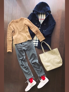 「NEI（ネイ）のアイテム」を使った、akiraさん（レディース・166cm）の冬コーディネート