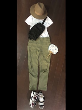 「Felisi（フェリージ）のアイテム」を使った、akiraさん（レディース・166cm）の夏コーディネート