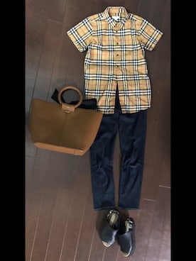 「BELLMER（ベルメール）のアイテム」を使った、akiraさん（レディース・166cm）の夏コーディネート