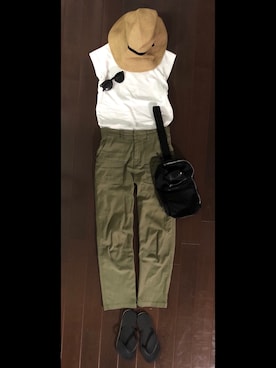 「Felisi（フェリージ）のアイテム」を使った、akiraさん（レディース・166cm）の夏コーディネート