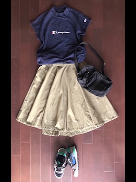 「Felisi（フェリージ）のアイテム」を使った、akiraさん（レディース・166cm）の秋コーディネート