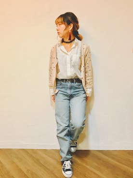 marioさん（レディース・157cm）の冬コーディネート