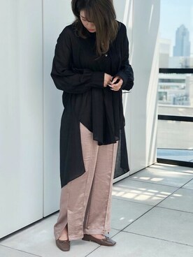 「EVOL(EVOL)」｜「アイテム（バレエシューズ）」を使った、EVOL PRESSさん（レディース・160cm）の夏コーディネート