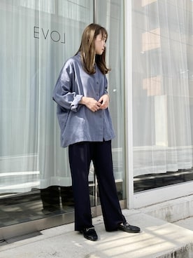 EVOL PRESSさん（レディース・162cm）の春コーディネート