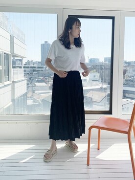 「螟上さ繝ｼ繝・」｜EVOL PRESSさん（レディース・160cm）の春コーディネート