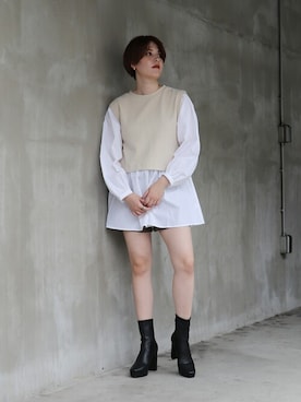 EVOL PRESSさん(レディース・163cm)の秋コーディネート