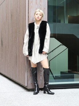 EVOL PRESSさん（レディース・160cm）の秋コーディネート