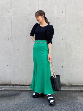 hamamoto hiyoriさん（レディース・157cm）の春コーディネート