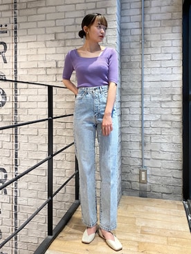 hamamoto hiyoriさん（レディース・157cm）の夏コーディネート