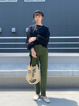 hamamoto hiyoriさん（レディース・156cm）の夏コーディネート