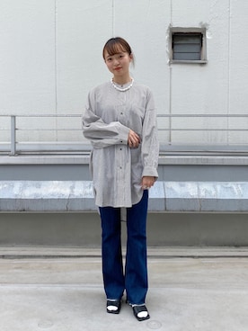 hamamoto hiyoriさん（レディース・156cm）の夏コーディネート