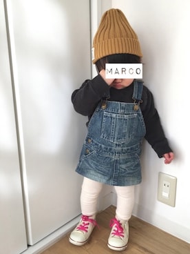 marcoさん(キッズ・70cm)の冬コーディネート